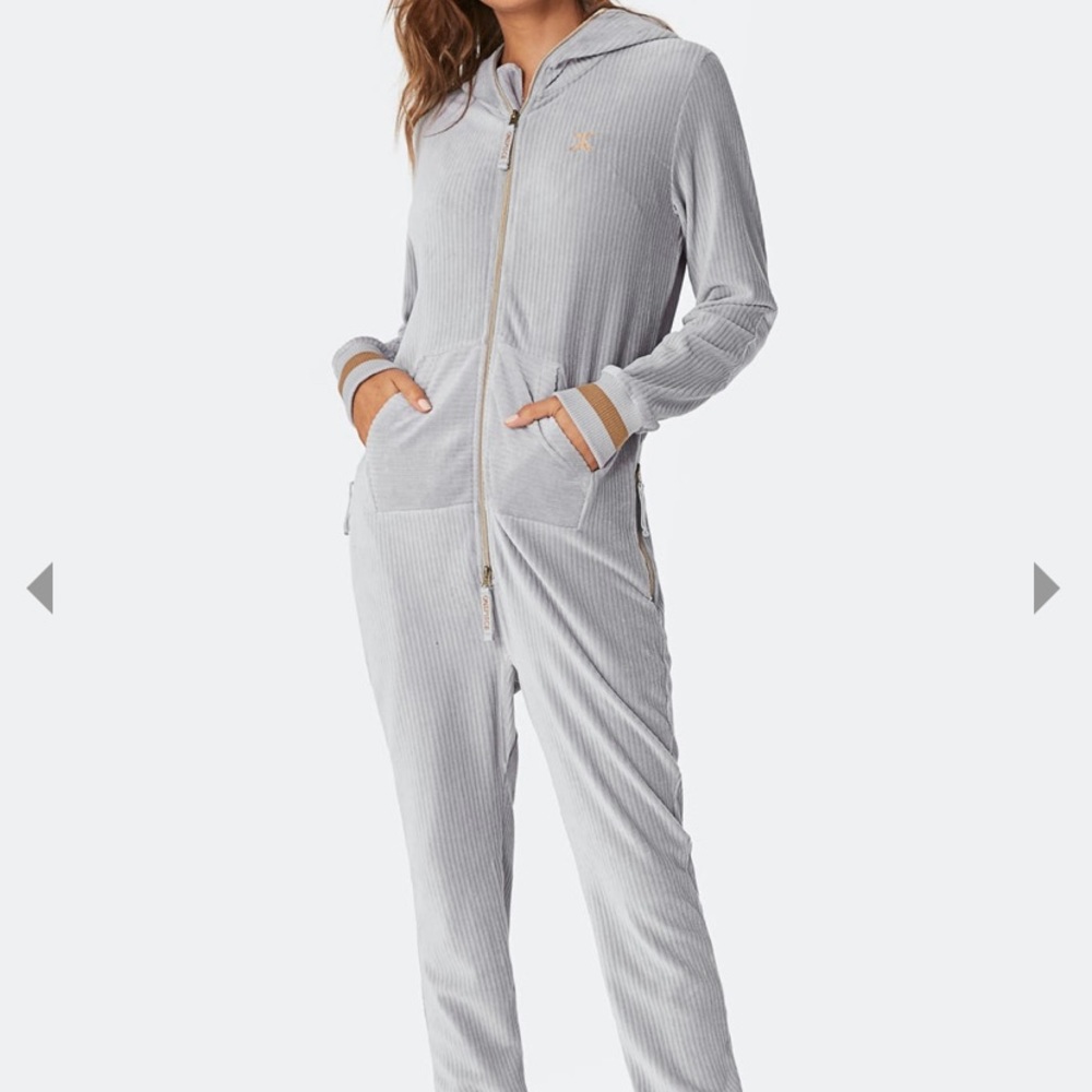 One piece soft corduroy jumpsuit